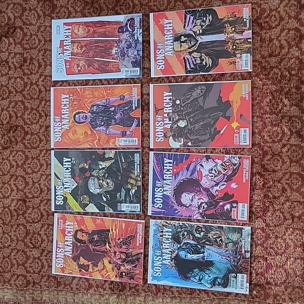Nwt Sons of Anarchy Comic Bundle